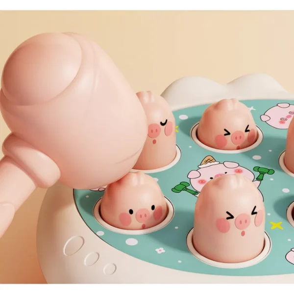 ของเล่นตีตัวตุ่นน้องหมู เสริมพัฒนาการ ฝึกสมอง